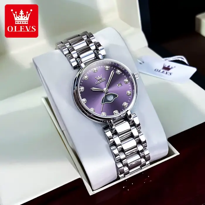 Montre à quartz étanche pour femme