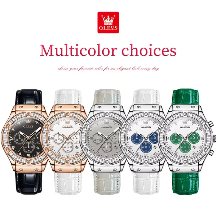 Montre à Quartz Analogique pour Femme