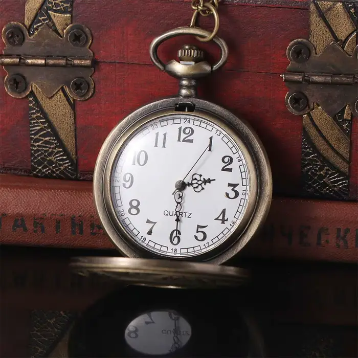 Montre de poche vintage à affichage romain