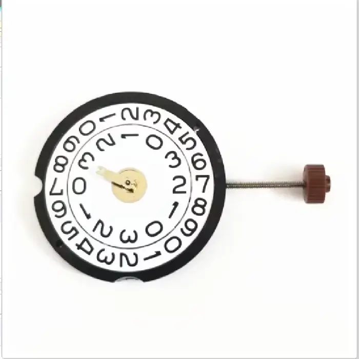 Suisse nouveau mouvement de montre Ronda 509 3 aiguilles grande Date à 3:00