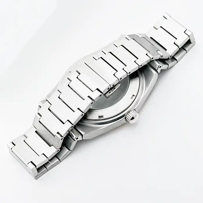PRX NH35 40mm boîtier de montre cannelé lunette lisse ajustement 28.5 et 31.8mm cadran pour Tissot NH35/36/38 mouvement automatique saphir Mod pièces