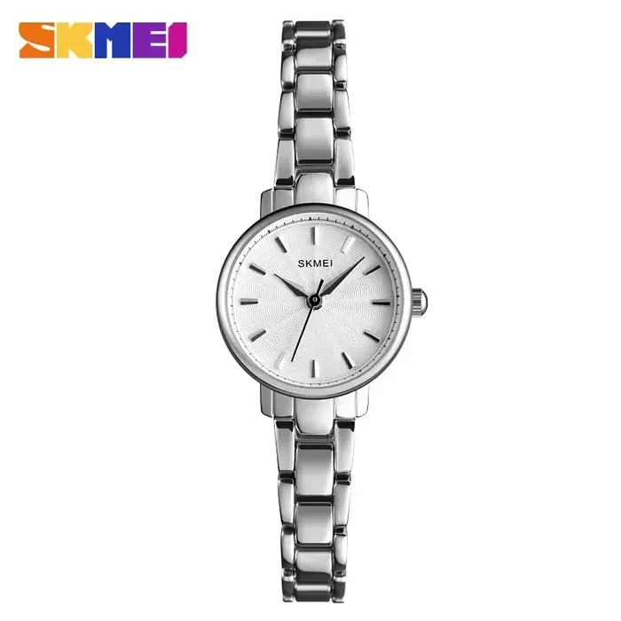 SKMEI 1410 poignet étanche en acier inoxydable femmes montres de luxe Montre Femme Montre à Quartz f