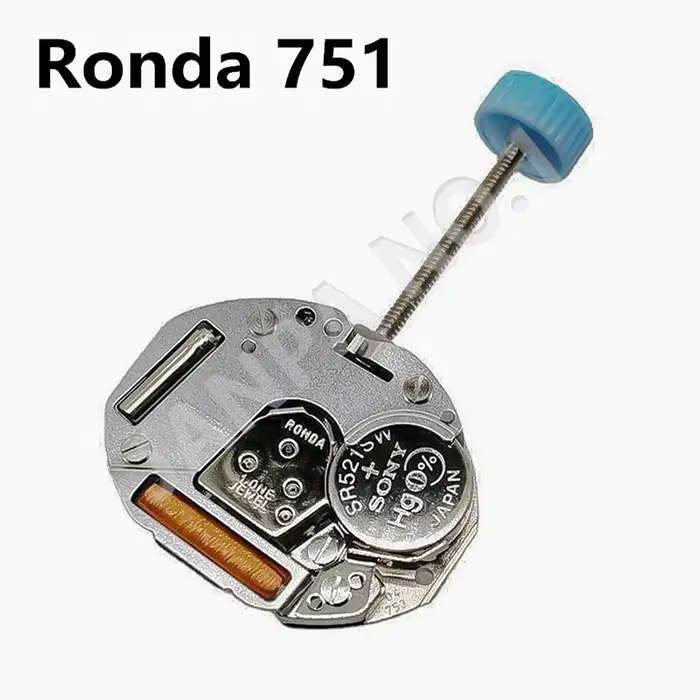 Swiss Genuine Learda 751 Mouvement à quartz à 2 aiguilles, Mouvement électronique, Accessoires de mo