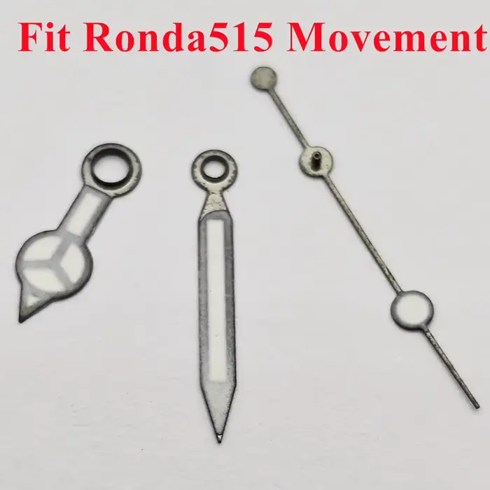  RICHUS Ronda515 aiguilles de montre argent noir