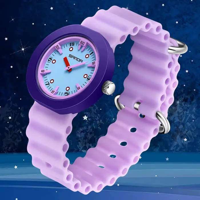 Montre à Quartz de luxe pour hommes et femmes