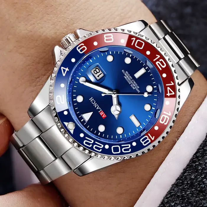 ARLANCH hommes montre à Quartz haut de gamme de luxe montres étanches mode
