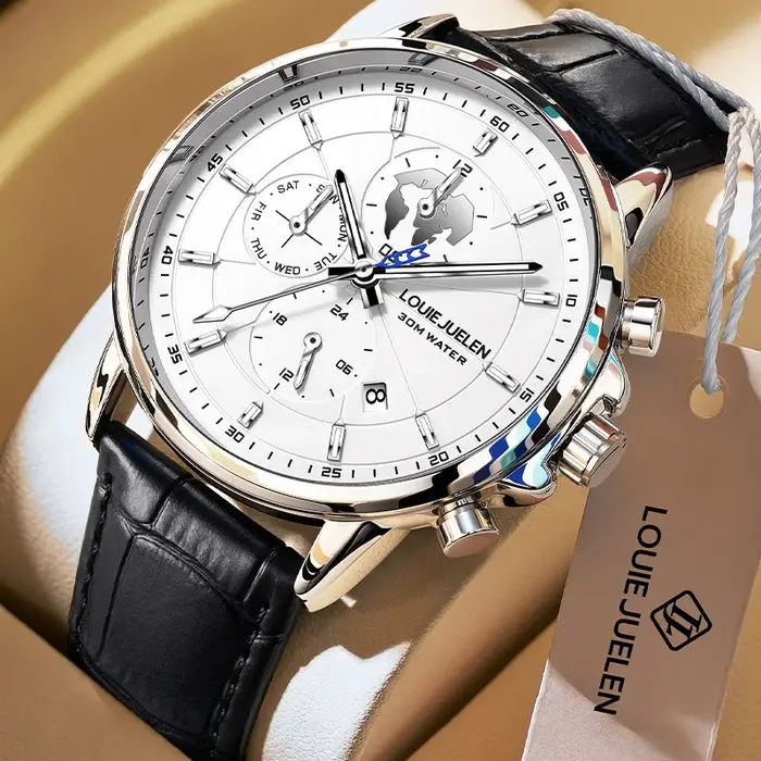 Montre mécanique automatique à remontage automatique pour homme