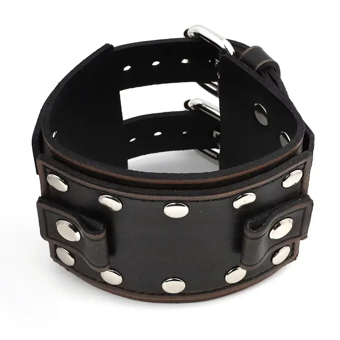 Bracelet de montre Vintage en cuir véritable