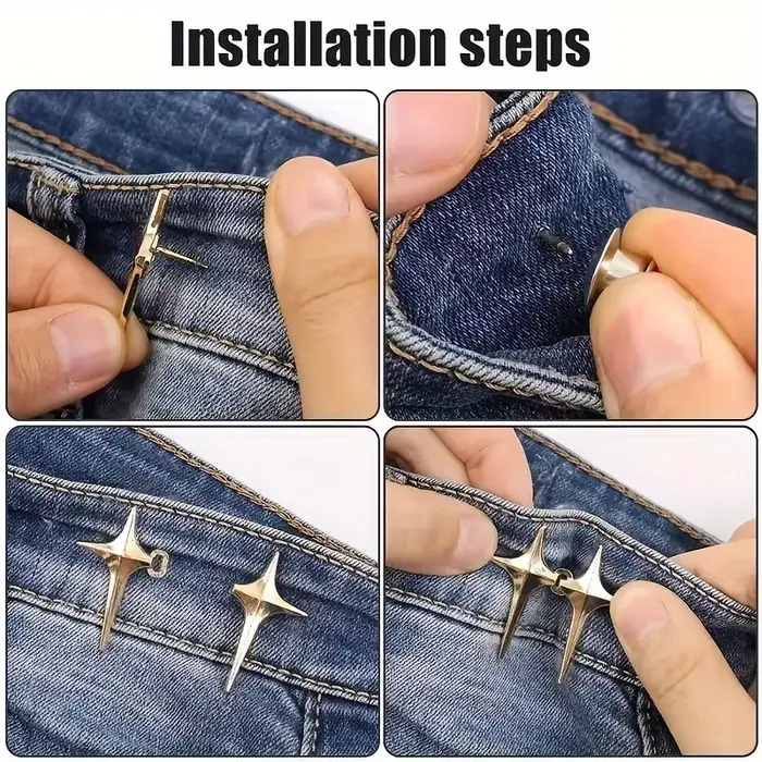 1 paire de boucles de taille