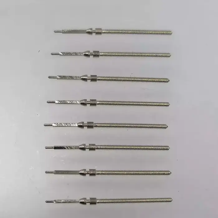 Tiges de remontage de montre de remplacement, 10 pièces, pour accessoires de mouvement 2813 8205, ti