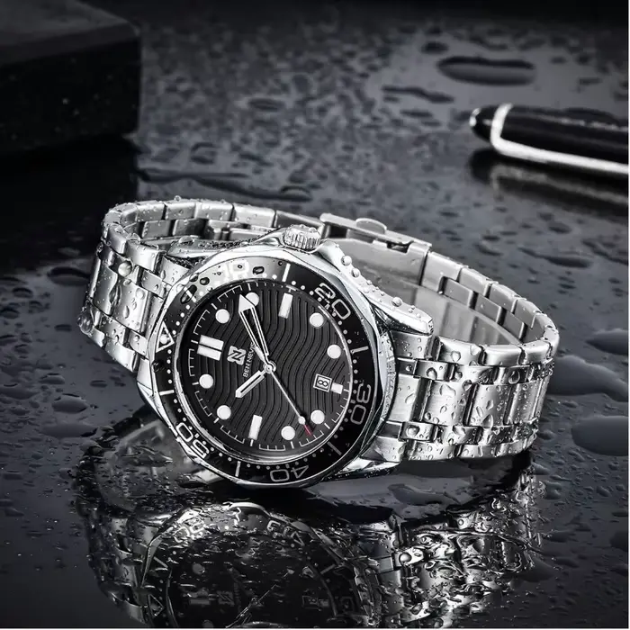 Seam84- Montre à Quartz pour Homme