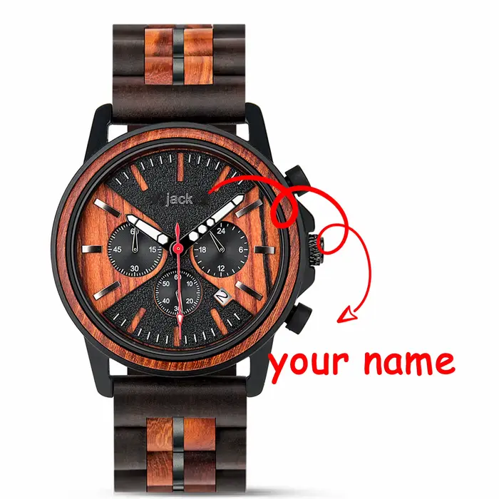 DODO DEER – montre à Quartz en bois naturel