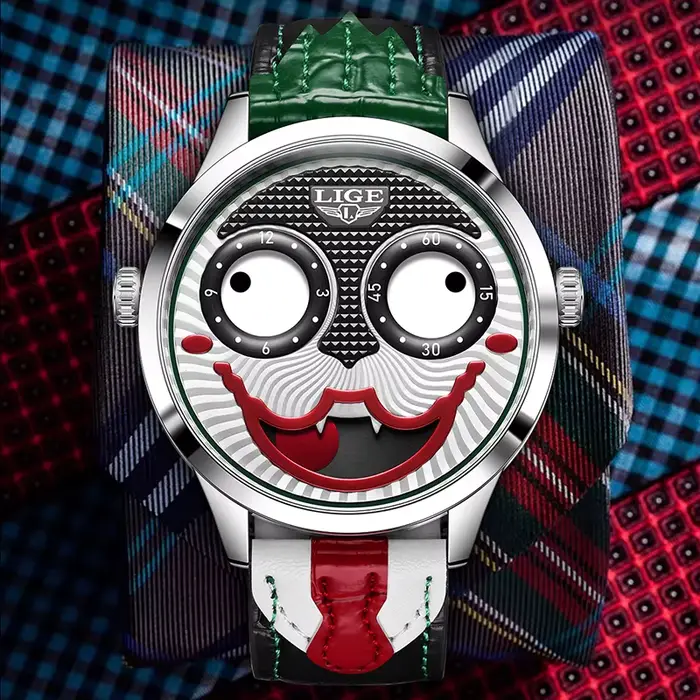 LIGE 2025 montres créatives hommes Clown mode