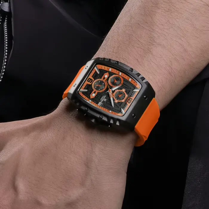 2025 nouvelle montre-bracelet homme NAVIFORCE haut de gamme qualité étanche chronographe montre à Quartz pour hommes