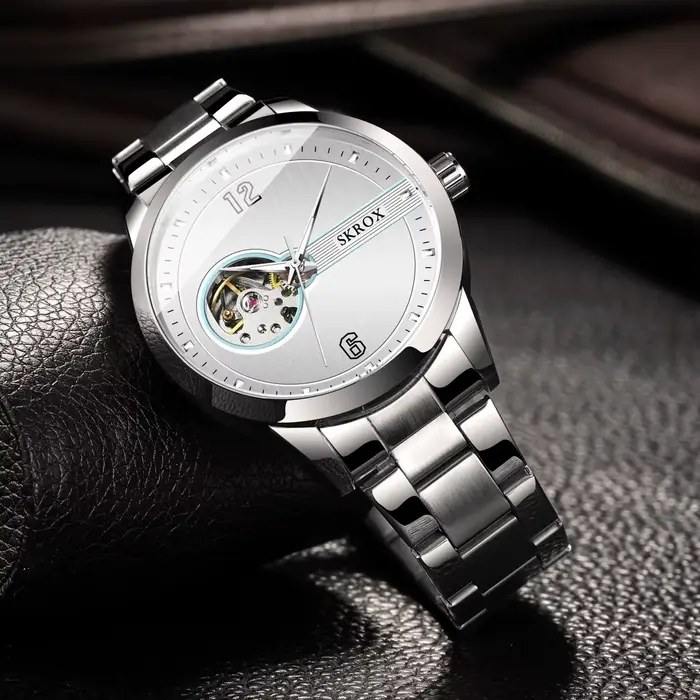 Montres-bracelets mécaniques étanches pour hommes