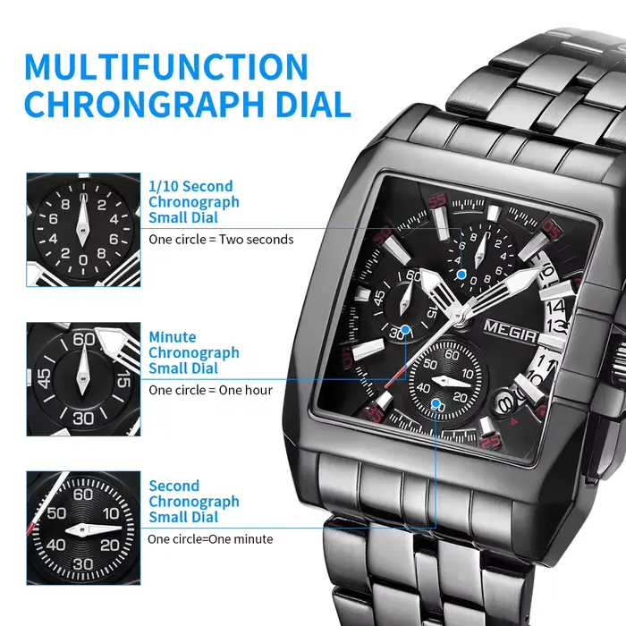 Montre à quartz MEGIR 2018