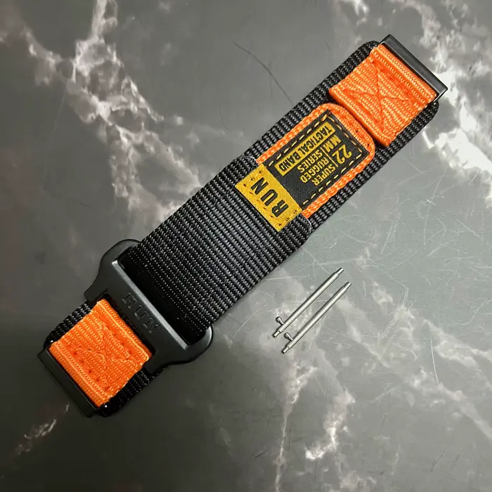 Bracelet à boucle en nylon 24mm pour Suunto7 9baro Spartan Sport élégant confortable à offrir pour homme femme toutes occasions