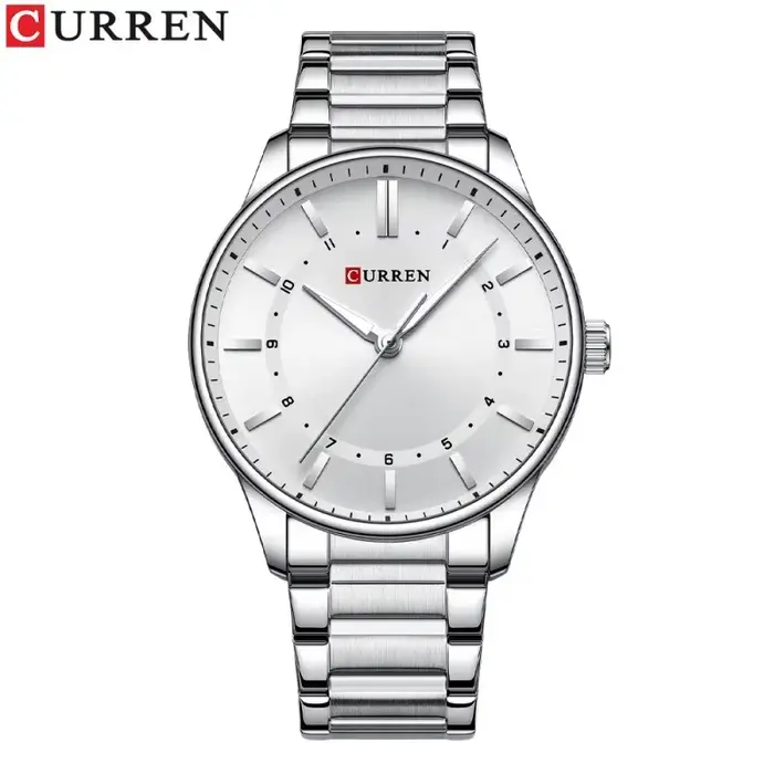 Curren 8430 homme 2025 montre étanche lumineux hommes montre-bracelet à Quartz en acier inoxydable m