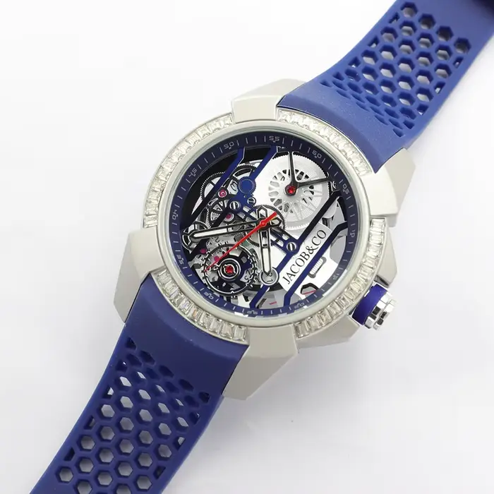 Montres de marque Jacob & Co de qualité supérieure pour hommes avec cadran spécial diamanté