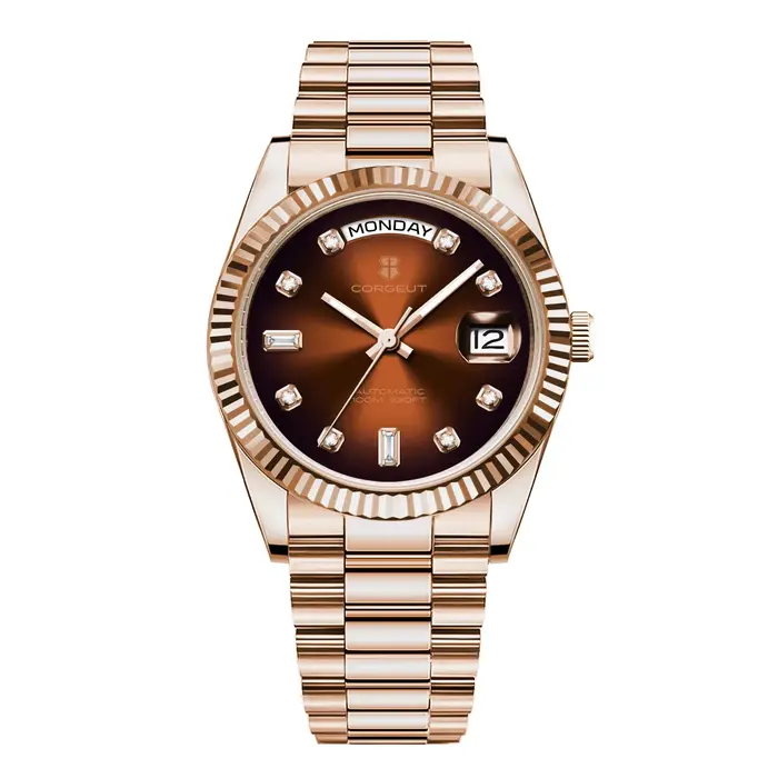 COTGEUT 36mm 39mm montre mécanique automatique hommes d'affaires haut de gamme luxe montre étanche c