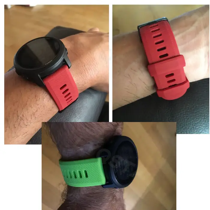 Bracelet de montre de sport en Silicone pour Garmin Forerunner 265 255 Music 745, bracelet de remplacement pour Garmin Vivoactive 4/Venu 2