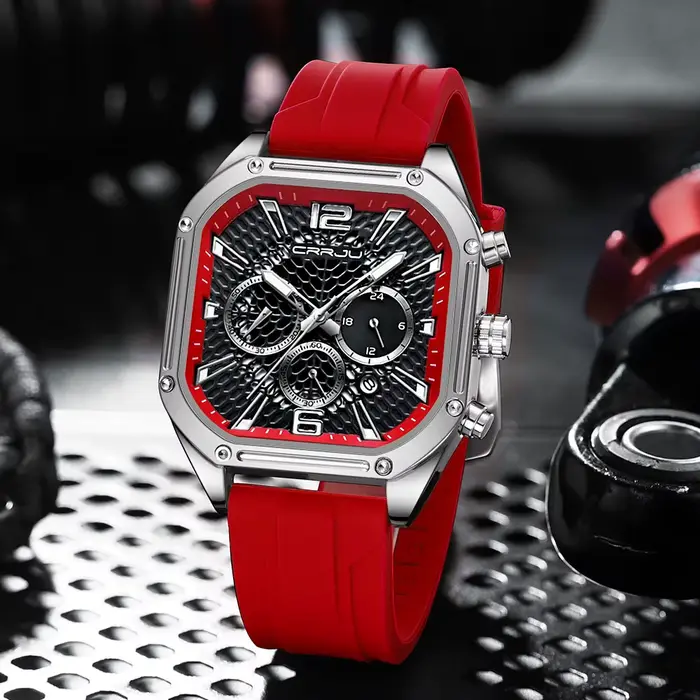 CRRJU montres chronographe de luxe