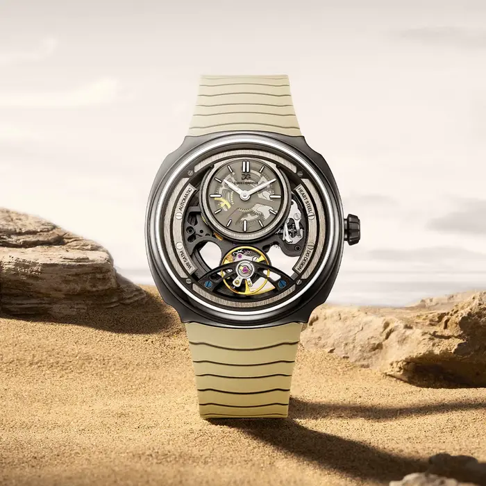 DANIEL GORMAN montre automatique pour hommes de haute qualité avec bracelet en Silicone de sport élégant montres