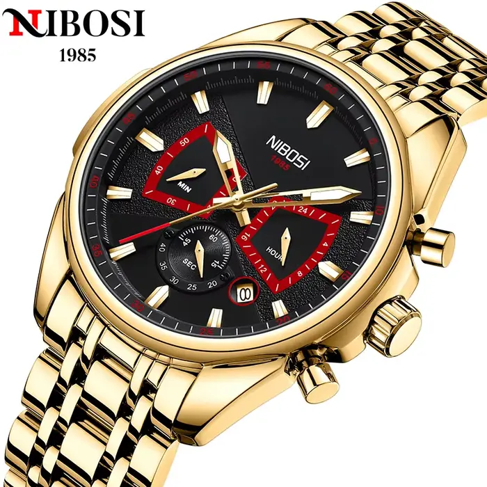NIBOSI marque hommes montres