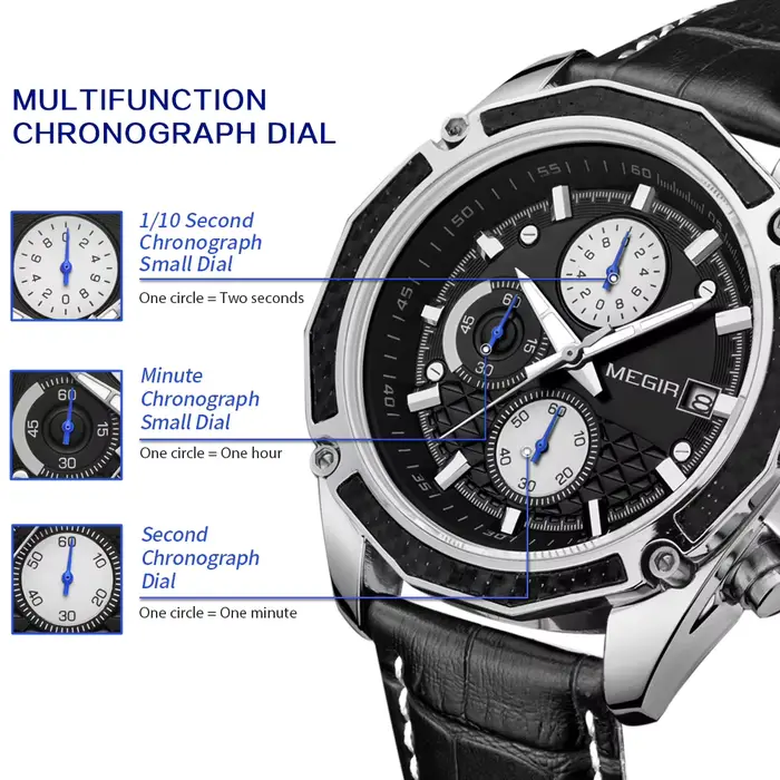 Montres à quartz MEGIR 2015G