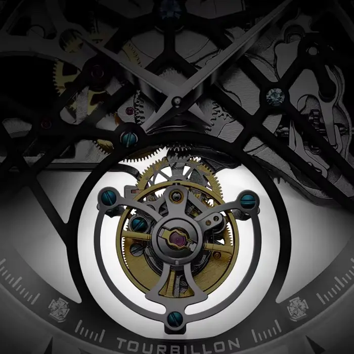 JINLERY mode véritable Tourbillon montre homme luxe squelette montres pour hommes montre-bracelet mâle horloge nouveaux cadeaux Relogio Masculino2025