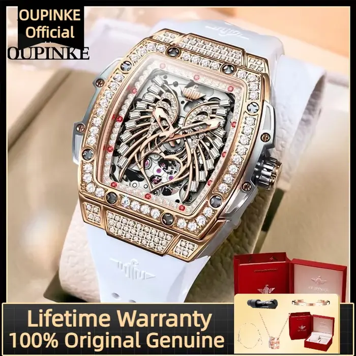 Montre mécanique automatique pour femme