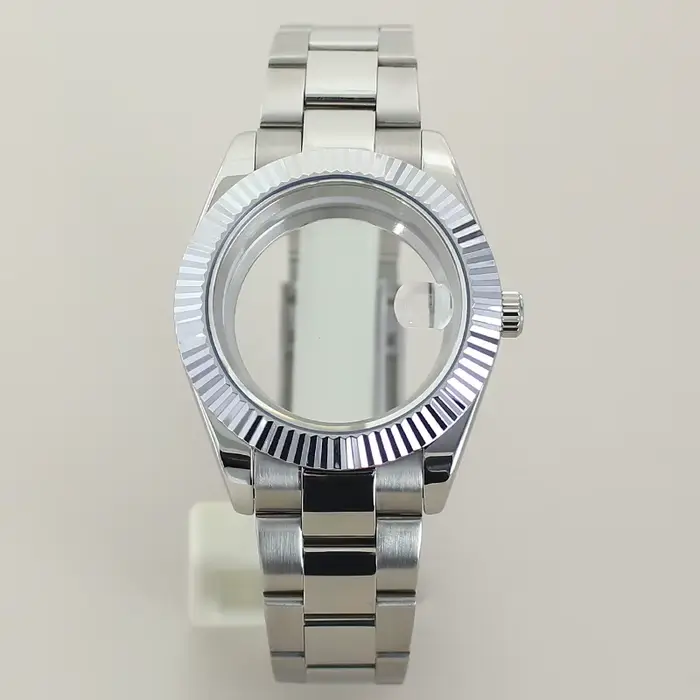 Gear Edge – boîtier de montre en cristal saphir, 36mm 39mm, étanche, pour Seiko NH35 NH36 NH38 NH34 