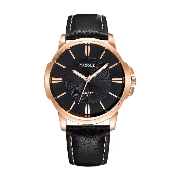 Nouveau YAZOLE hommes montres haut de gamme de luxe montre en verre bleu