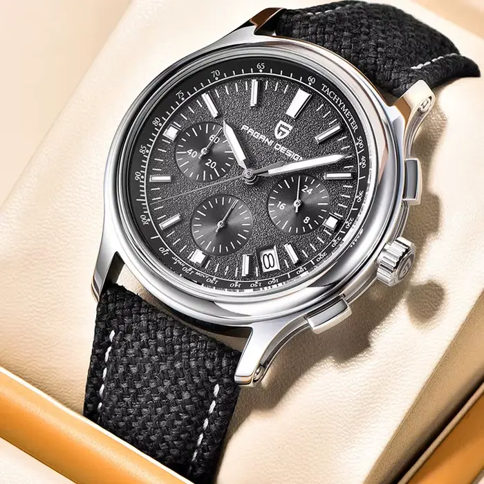 PAGANI DESIGN nouveaux hommes montre haut de gamme montres à Quartz