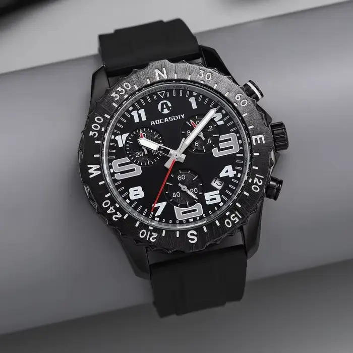 Montre de sport décontractée pour hommes