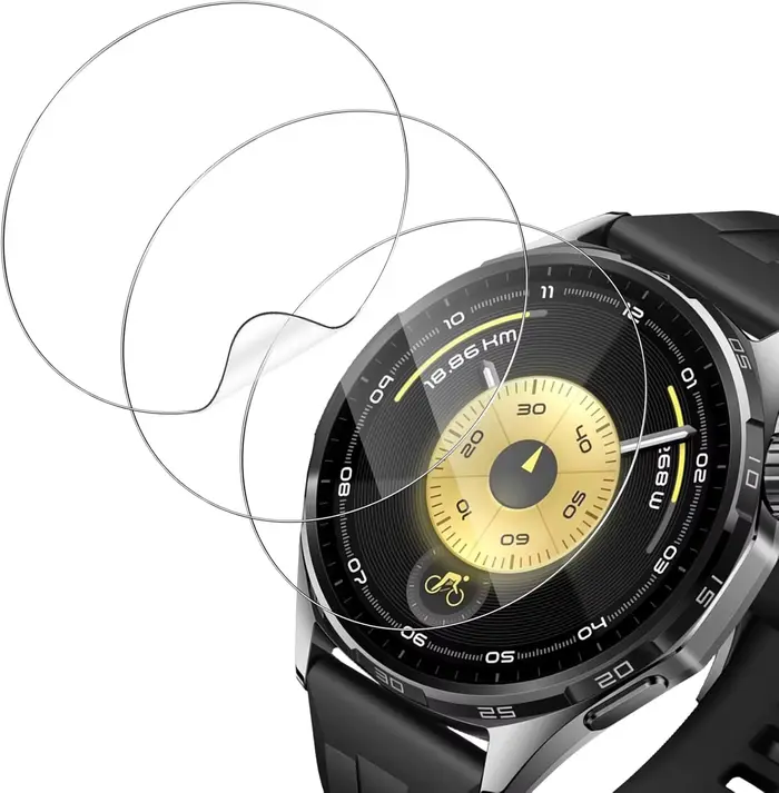 Film de protection en hydrogel souple pour Huawei Watch GT 6 pro 46mm protection intégrale écran sans rayures pour une utilisation quotidienne et activités aquatiques