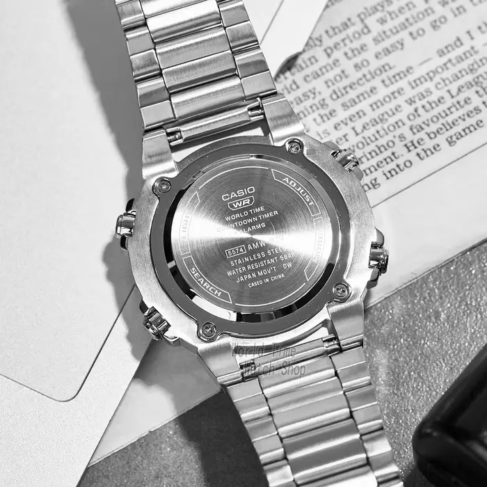 MOL montre pour homme top luxe ensemble quartz 50m étanche militaire double affichage