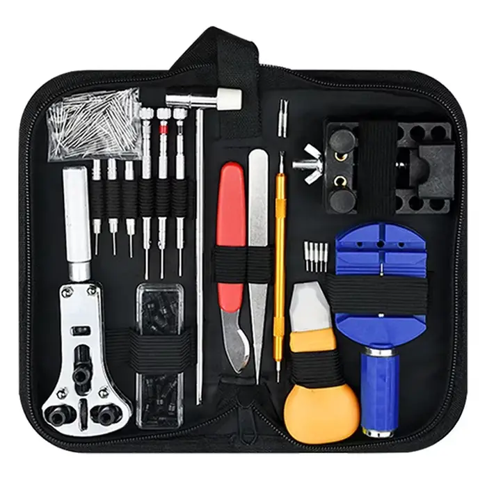 Kit complet d'outils de réparation de montres, 147 pièces, pour démontage, Installation, entretien, 