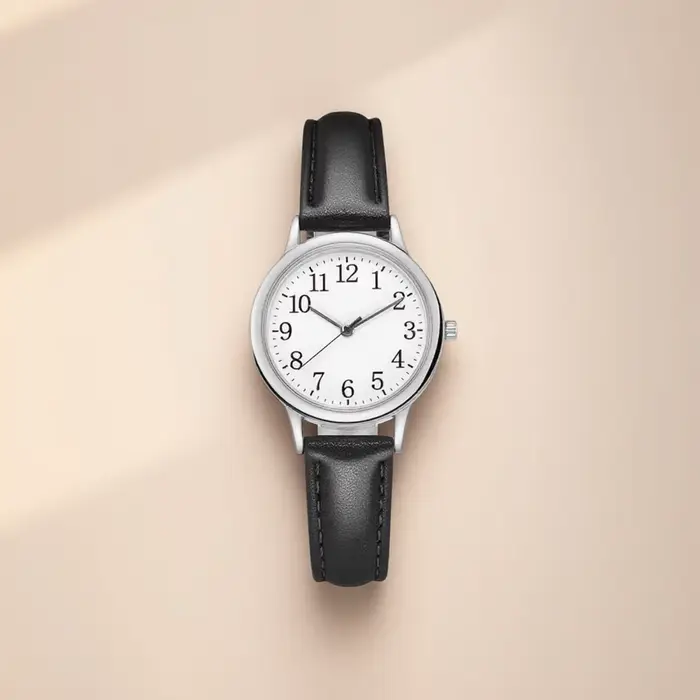 Montre à Quartz pour femmes, cadran Simple, Bracelet fin, chiffres faciles à lire, montre-Bracelet d