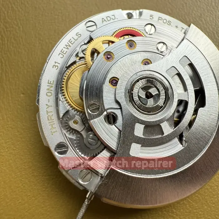 Mouvement 3285 GMT VR3285 Maître Autonomie 72 Heures Balancier Bleu 4 Aiguilles Hommes Occasions Spéciales