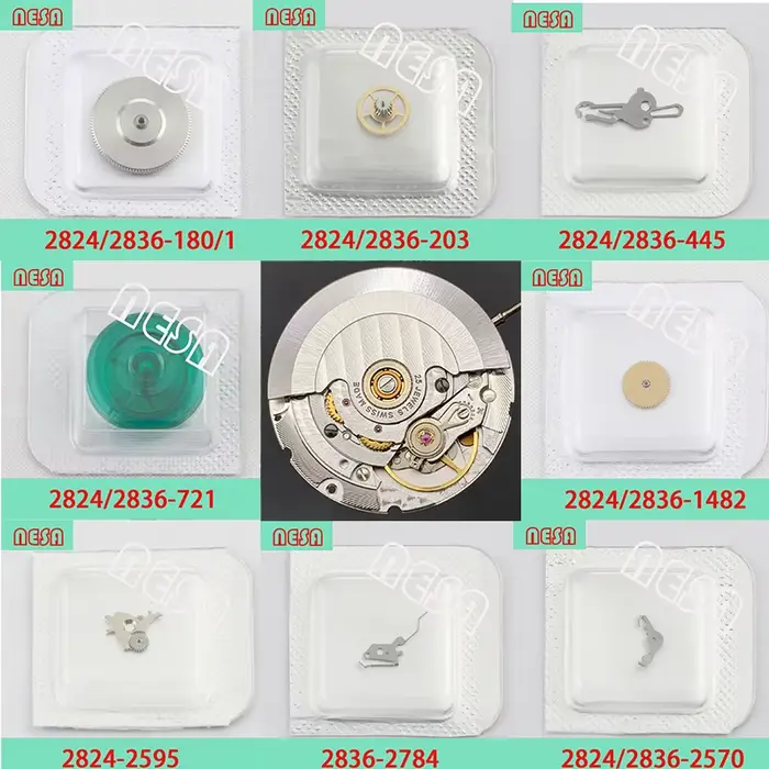 Pièces d'accessoires pour mouvement de montre