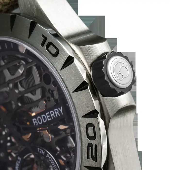 Boderry-Montres Urbaines en Titane pour Homme