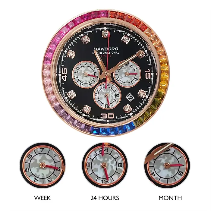HANBORO – montre automatique pour hommes