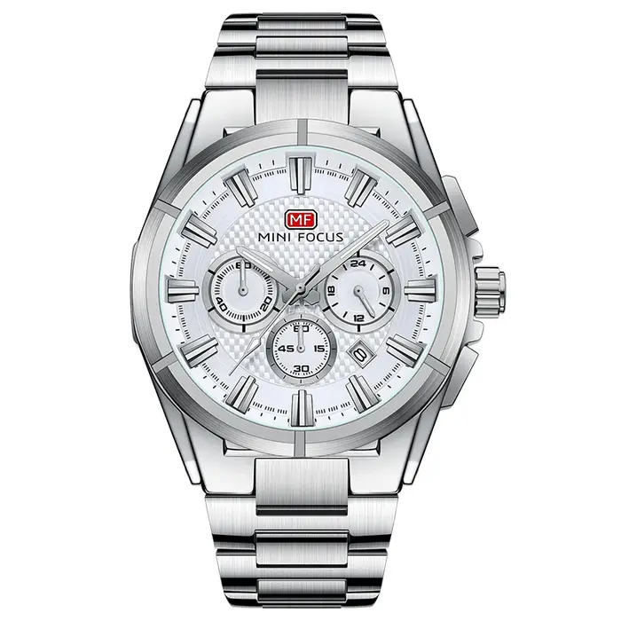 Montres Militaires Daniel Gorman Homme Quartz Résistante à l'Eau Chronomètre Bracelet Acier Occasions Spéciales