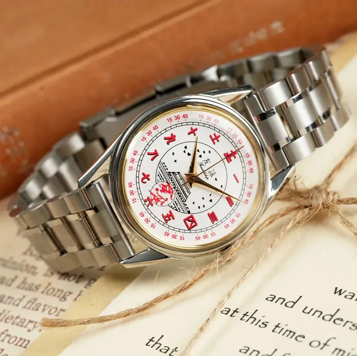 Montre de marque Diamond pour homme 38MM et montre-bracelet mécanique manuelle étanche commémorative de la paix