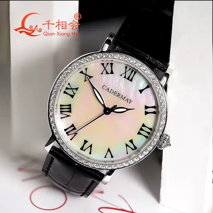 Montre-bracelet mécanique de luxe pour hommes