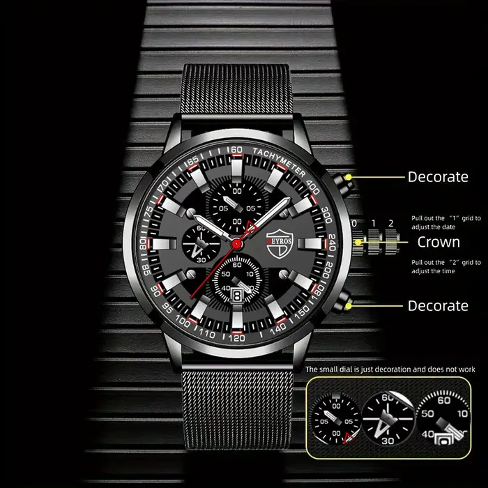 Montre de luxe pour hommes