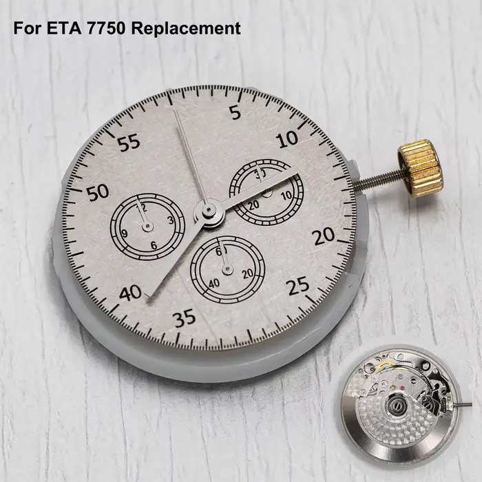 Nouveau mouvement de montre automatique ETA 7750