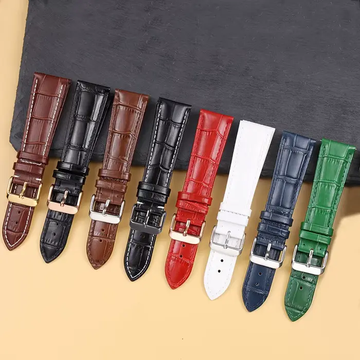 Bracelet de montre en cuir de veau