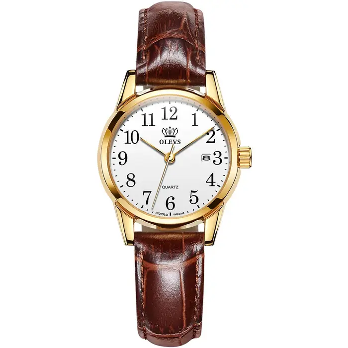 OLEVS Top marque montre à Quartz pour femmes 50M étanche GMT montres